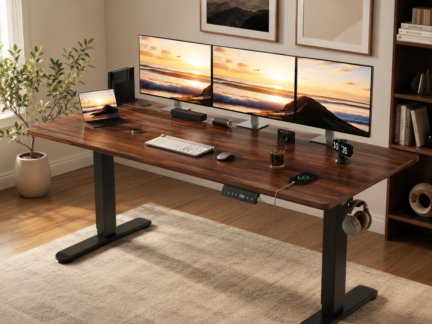 HÆST Magnus — Bureau Assis-Debout 160×80 cm