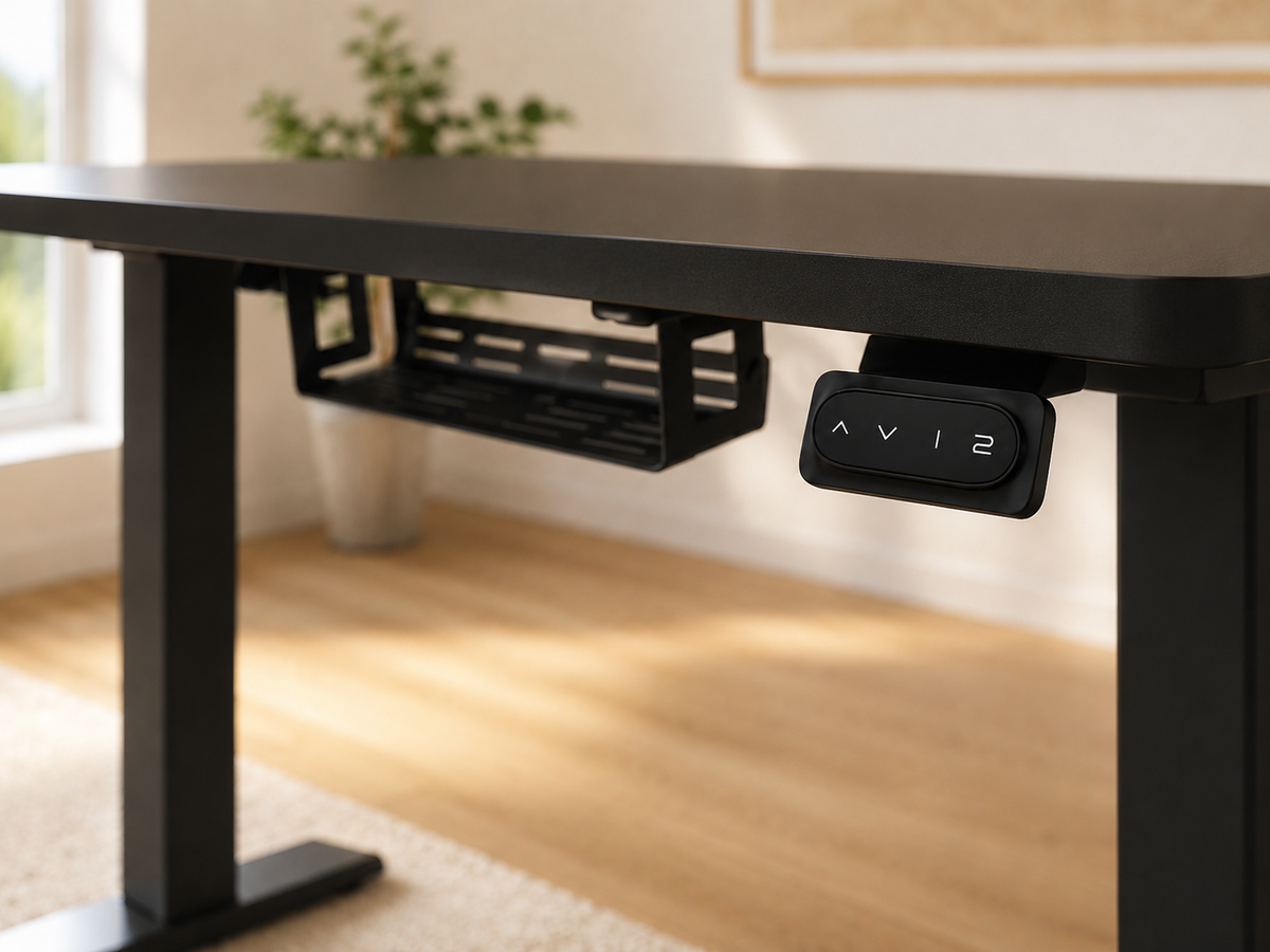 Bureau assis-debout électrique HAEST 140 × 60 cm