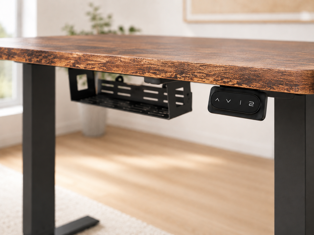 Bureau assis-debout électrique HAEST 140 × 60 cm
