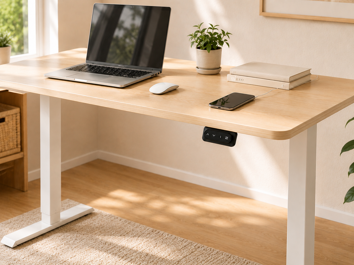 Bureau assis-debout électrique HAEST 120 × 60 cm