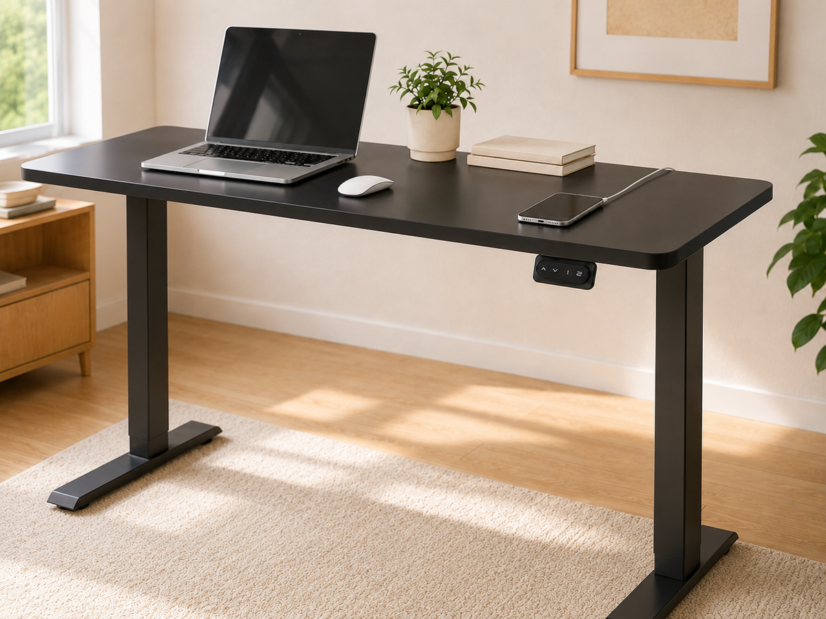 Bureau assis-debout électrique HAEST 120 × 60 cm