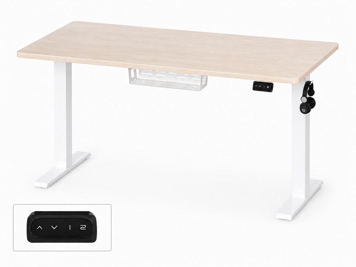Bureau assis-debout électrique HAEST 160 × 70 cm
