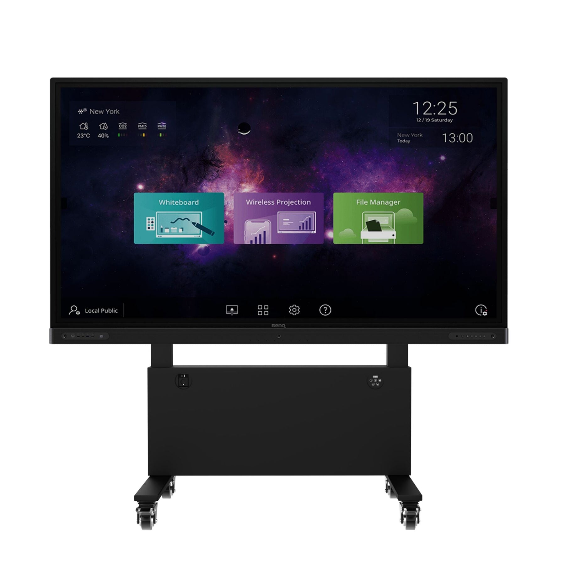 Support mobile motorisé [TV 60"-100"] iVisio Pro100 – vue 2